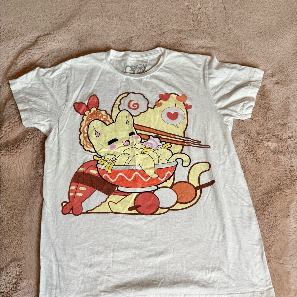Cute Cat Graphic T-Shirt
